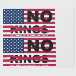 NO KINGS GESCHENKPAPIER