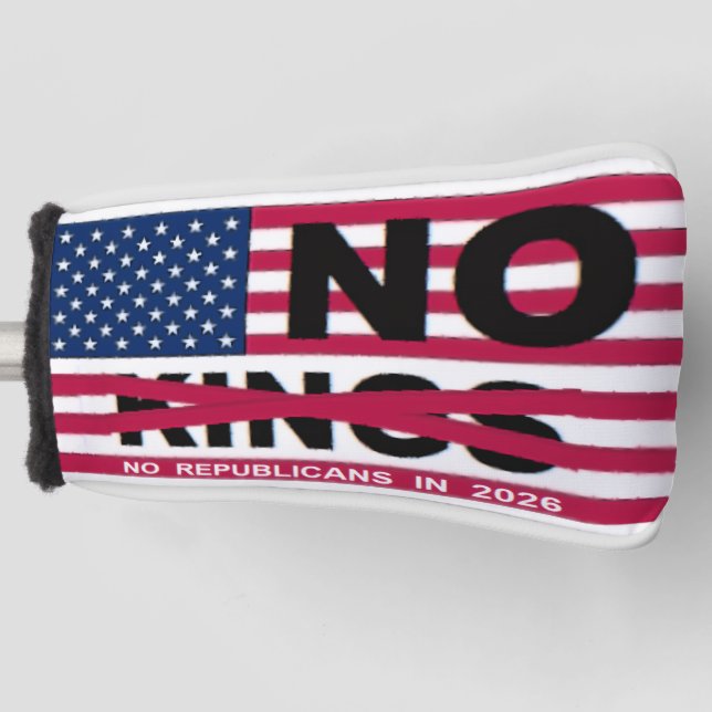 NO KINGS GOLF HEADCOVER (Vorderseite)