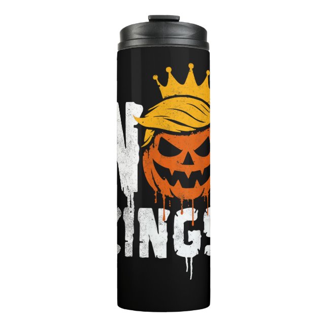 No Kings Halloween Thermosbecher (Vorderseite)
