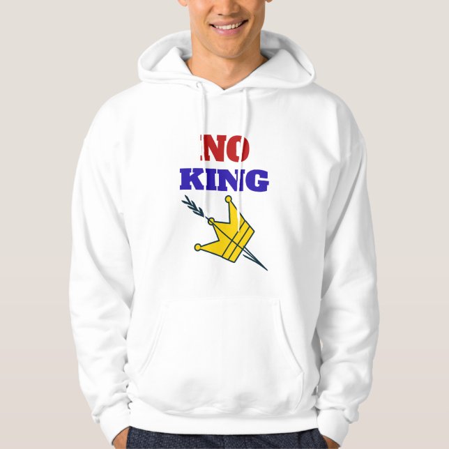 No Kings Hoodie (Vorderseite)