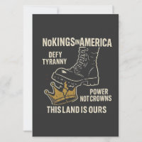 No Kings in America Anti-Trump 4. Juli