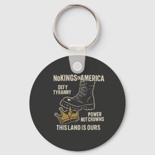 No Kings in America Anti-Trump 4. Juli Schlüsselanhänger
