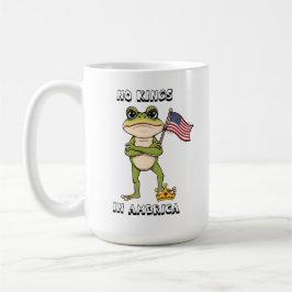 No Kings in America Anti-Trump Protest  Kaffeetasse