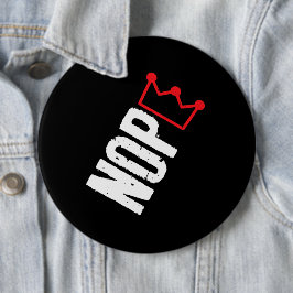 No Kings in America  Button
