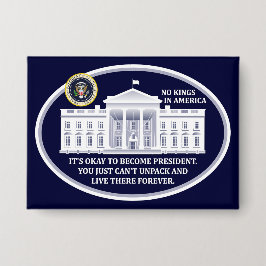 No Kings in America Button