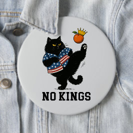 No Kings in America  Button