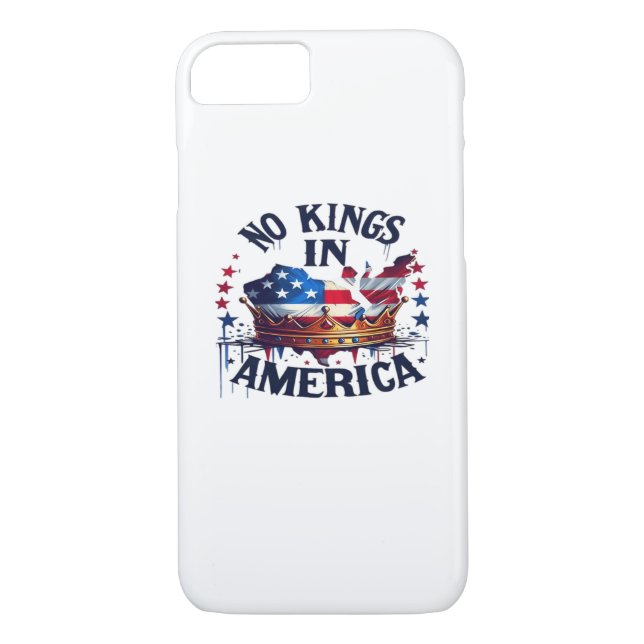 No Kings In America Classic Retro Cool Case-Mate iPhone Hülle (Rückseite)