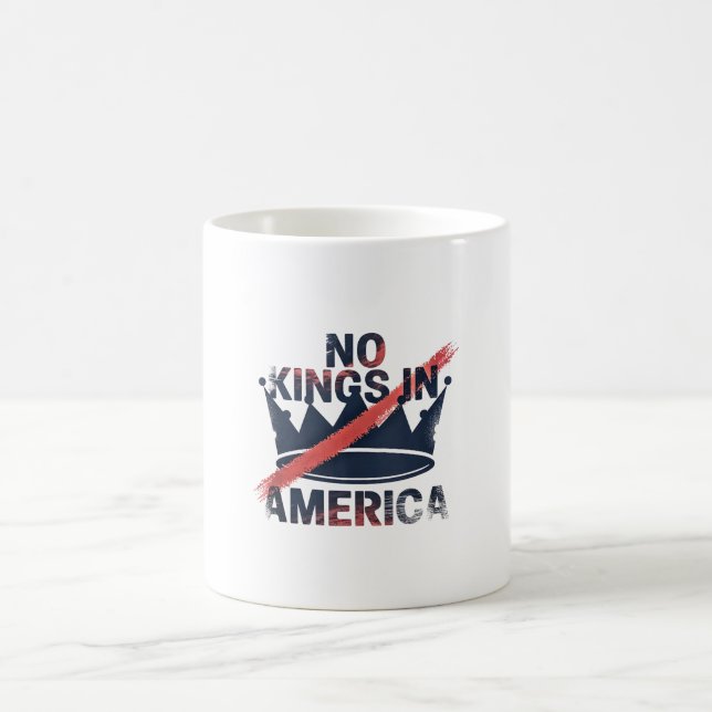 No Kings in America Kaffeetasse (Mittel)