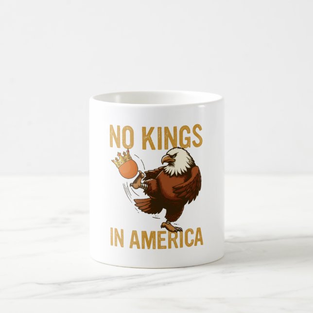 No Kings in America Kaffeetasse (Mittel)