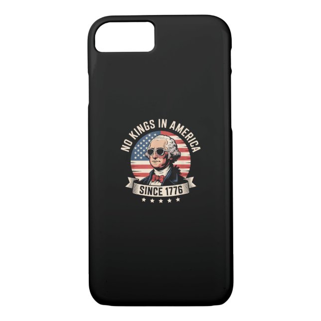 No Kings In America Since 1776 Design Case-Mate iPhone Hülle (Rückseite)