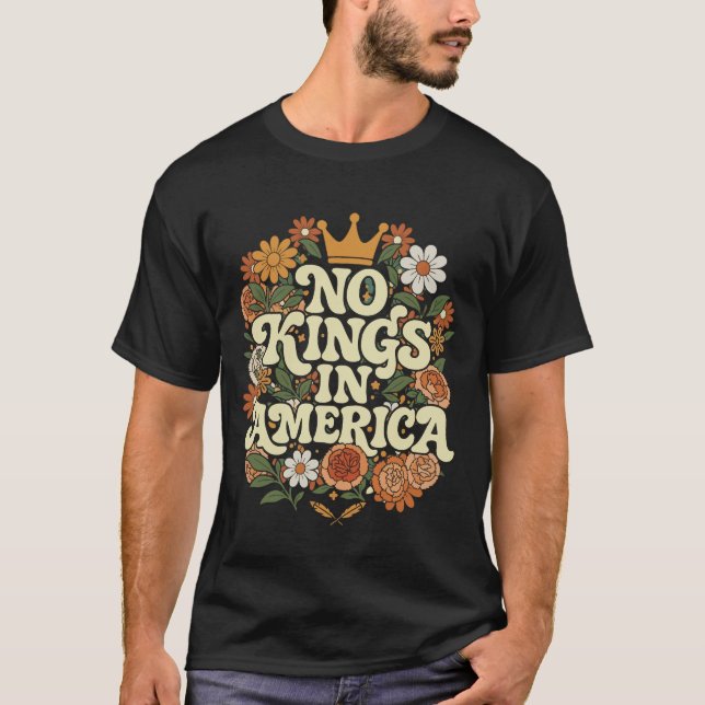 No Kings In America Since 1776  Historic Spirit C T-Shirt (Vorderseite)