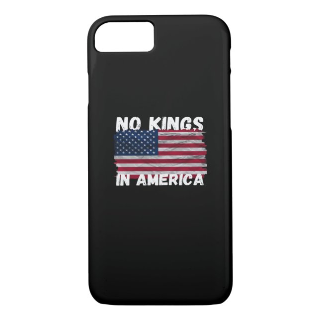 No Kings In America USA Flag Freedom Classic Case-Mate iPhone Hülle (Rückseite)
