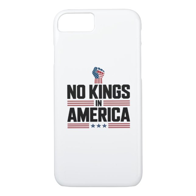 No Kings In America USA Retro Classic Case-Mate iPhone Hülle (Rückseite)