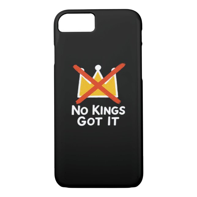 No Kings It - Trotzig gegenüber dem Volk Antityran Case-Mate iPhone Hülle (Rückseite)