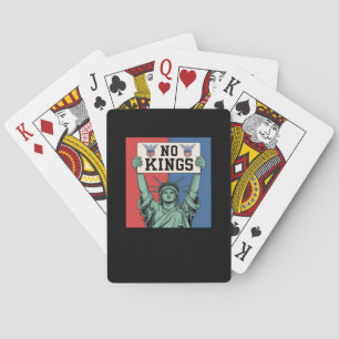 No Kings Klassischer Patriotischer Stil Spielkarten