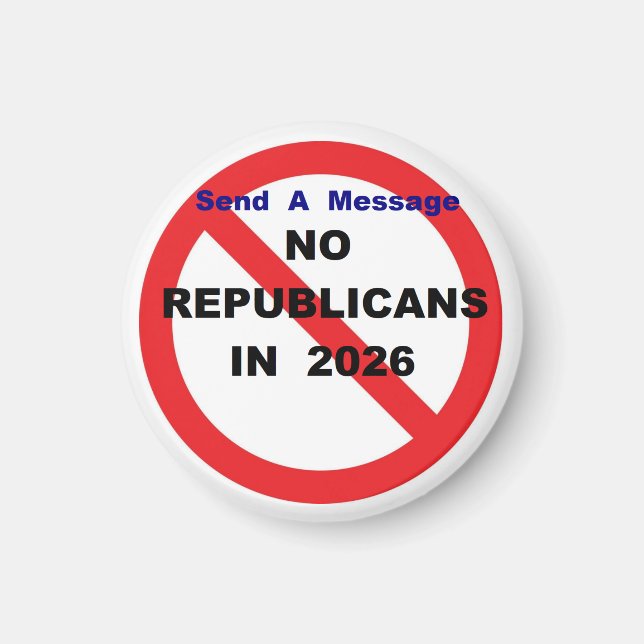 NO KINGS MAGNET (Vorne)