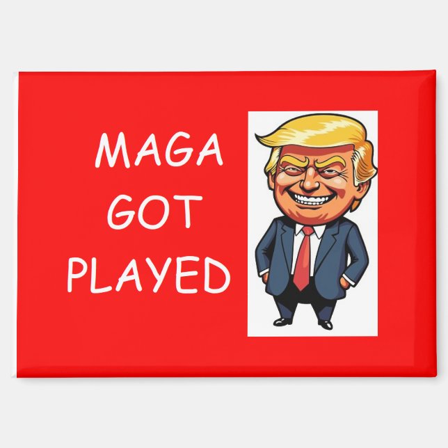 NO kings Magnet (Vorderseite)