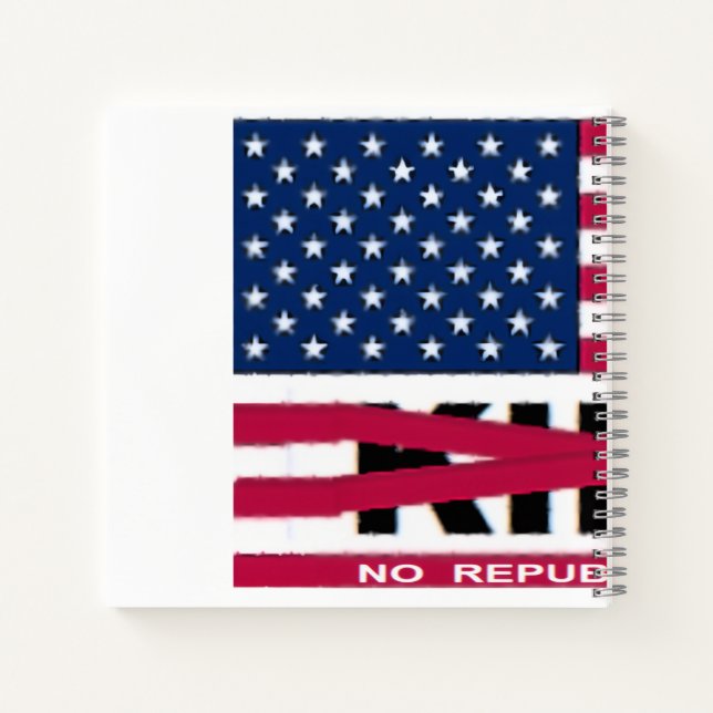 NO KINGS NOTIZBUCH (Rückseite)