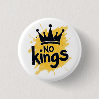 No Kings – Power to the People Design Button