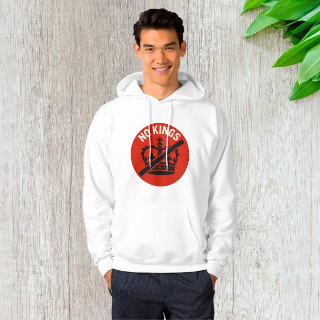 No Kings Protest Symbol Hoodie (Von Creator hochgeladen)