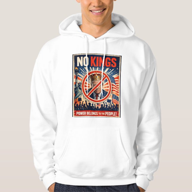 No Kings! Sweatshirt (Vorderseite)