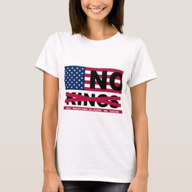 NO KINGS T-Shirt (Vorderseite)