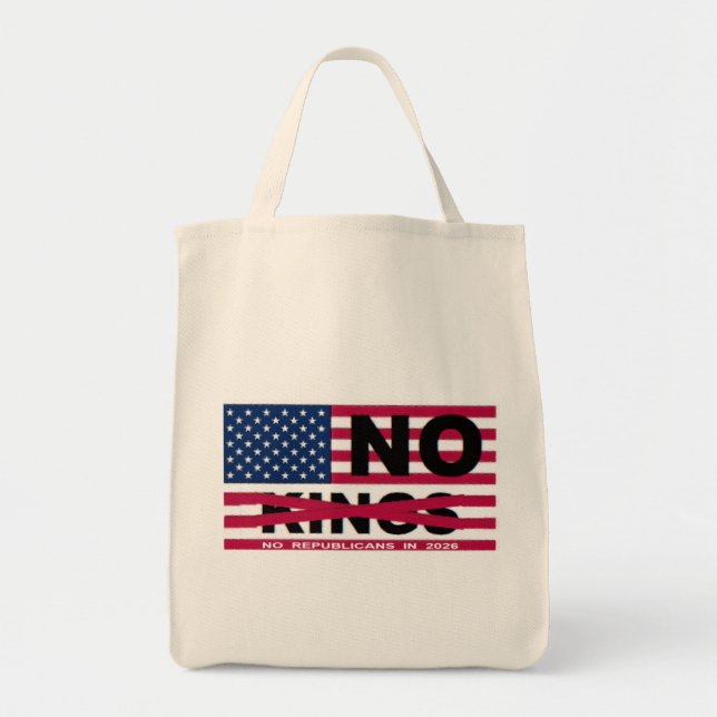 NO KINGS  TRAGETASCHE (Vorne)