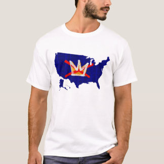 No Kings US Map T-Shirt