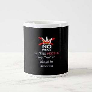 No Kings We the People Freedom Klassischer Stil Jumbo-Tasse