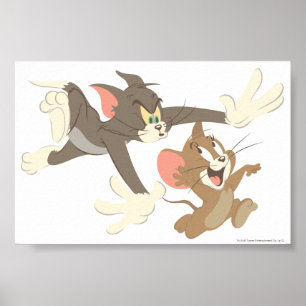No-Kontur Tom und Jerry Chase Poster