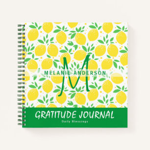 No Lemons Dankbarkeit Segen Dankbarkeit Journal Notizbuch