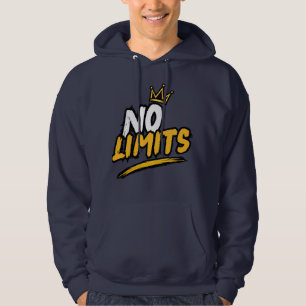 No Limits Crown Grafik Hoodie