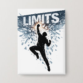 No Limits Motivation Design Button