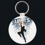 No Limits Motivation Design  Schlüsselanhänger<br><div class="desc">Powerful No Limits motivational design featuring a silhouette breaking through limits and shattered barriers. This bold artwork symbolizes strength, determination, and an unstoppable mindset. Perfect for entrepreneurs, athletes, gym lovers, and anyone who believes in pushing beyond limits and chasing success. A strong motivational graphic ideal for apparel, posters, stickers, and...</div>