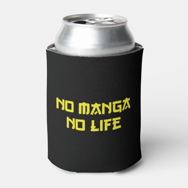 NO MANGA NO LIFE DOSENKÜHLER (Kanne Vorderseite)