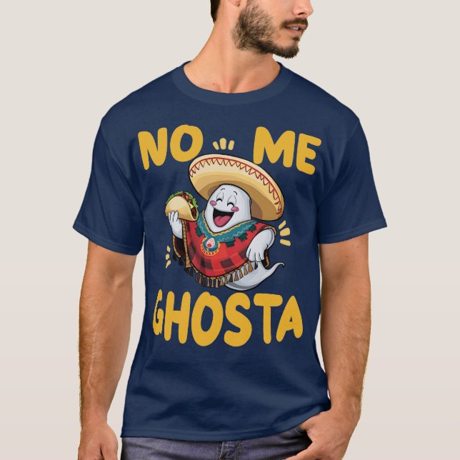no me ghosta halloween T-Shirt (Vorderseite)