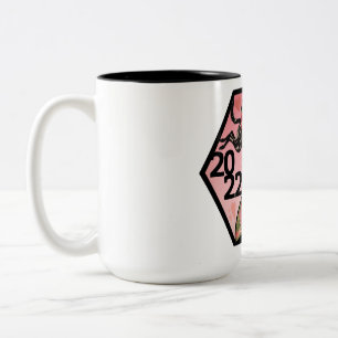 No Missed Days Februar Abzeichen Zweifarbige Tasse