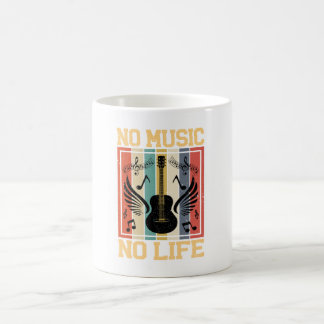 No Music No Life Coffee Mug Kaffeetasse