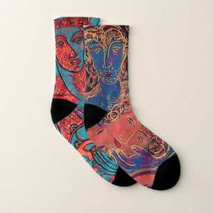 No Naughty Bits!! All-Over-Printed Socks  Socken