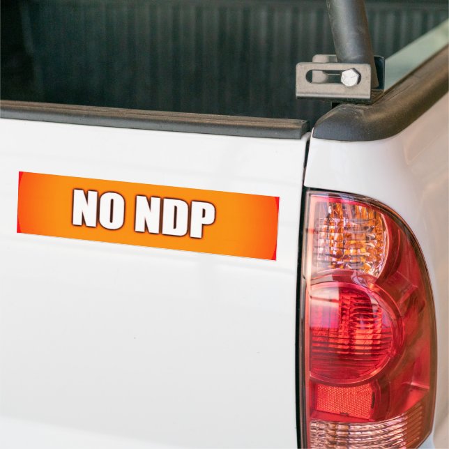 NO NDP AUTOAUFKLEBER (Auf Lkw)
