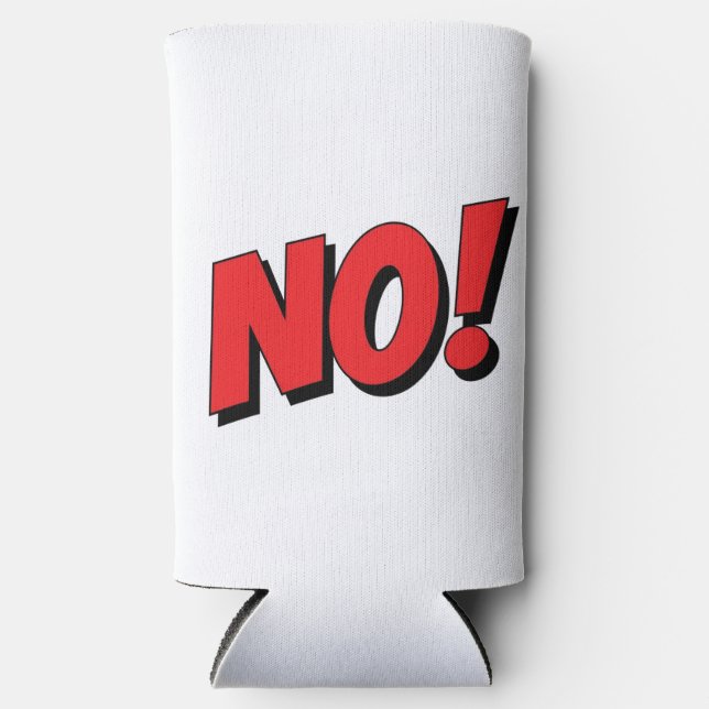 NO! Not Gonna Happen! Selters Dosenkühler (Vorderseite)