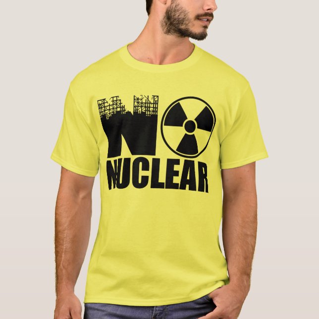 NO NUCLEAR MONO T-Shirt (Vorderseite)
