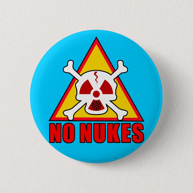 NO NUKES! BUTTON (Vorderseite)