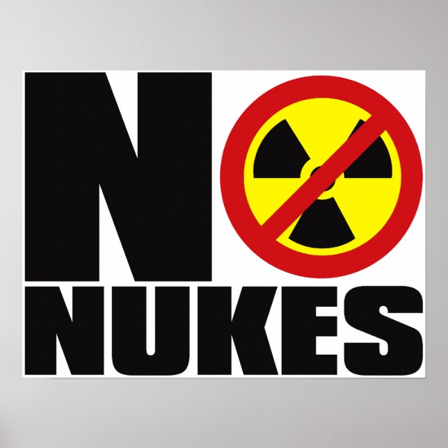 NO_NUKES POSTER (Vorne)