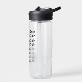 "No Pain No Gain" Gym Motivation Bouteille d'eau