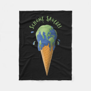 No Planet B Environmental Protection Earth Mens Wo Fleecedecke