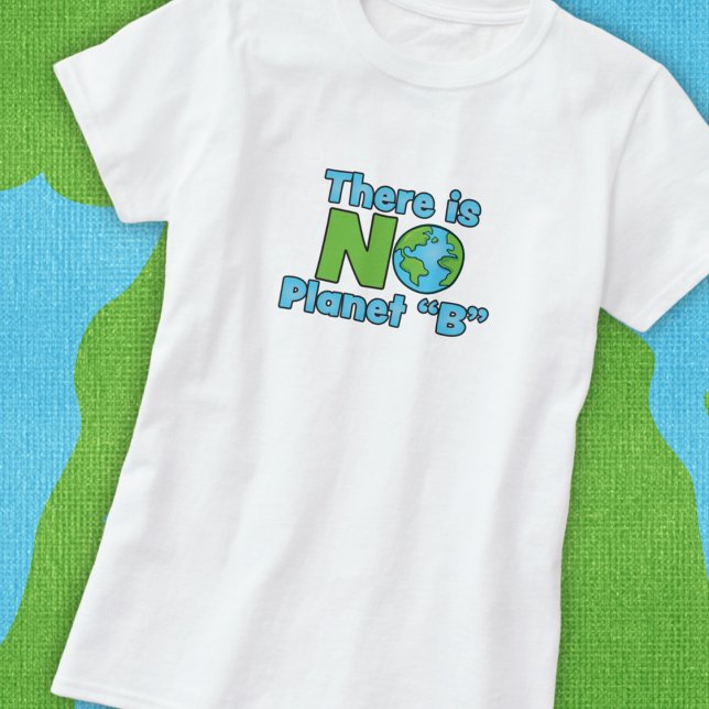 No Planet B - T-shirt féminin de base (Créateur téléchargé)