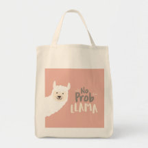 No Prob Llama Tote Bag