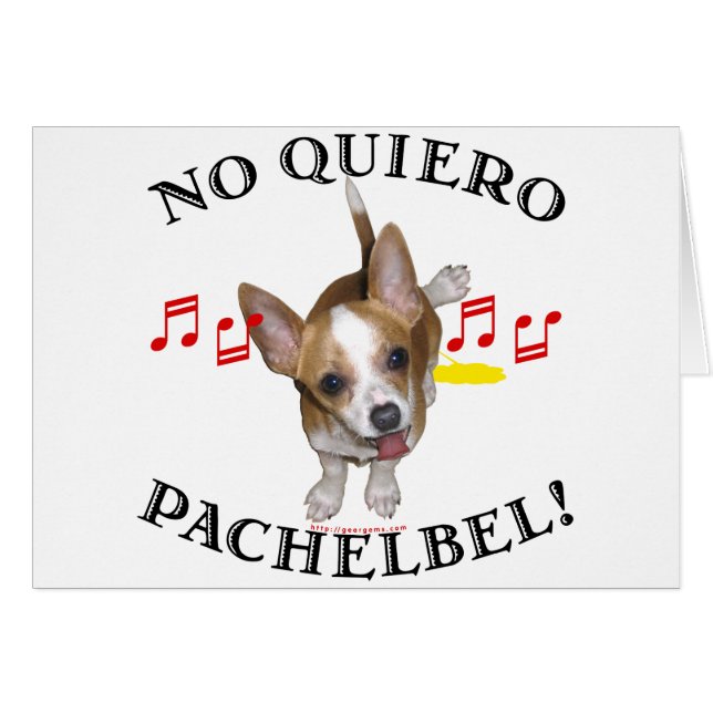 No Quiero Pachelbel (Vorderseite (Horizontal))