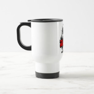 No Rules Grafik-Mug Reisebecher